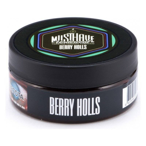 Табак Must Have Berry Halls 125 грамм в Иркутске