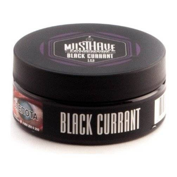 Табак Must Have Black Currant 125 грамм в Иркутске