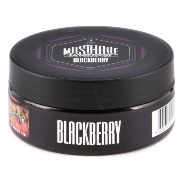 Табак Must Have Blackberry 125 грамм в Иркутске
