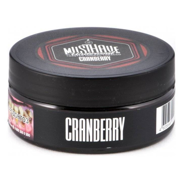 Табак Must Have Cranberry 125 грамм в Иркутске