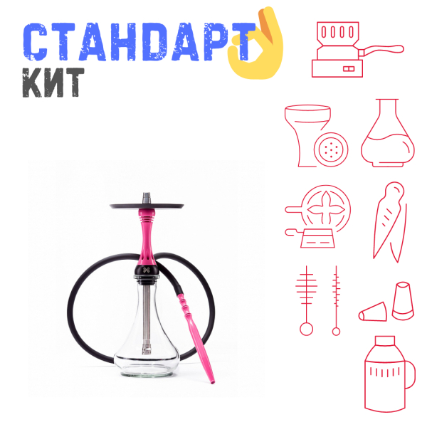 Набор с кальяном  Alpha Hookah X Rose СТАНДАРТ в Иркутске