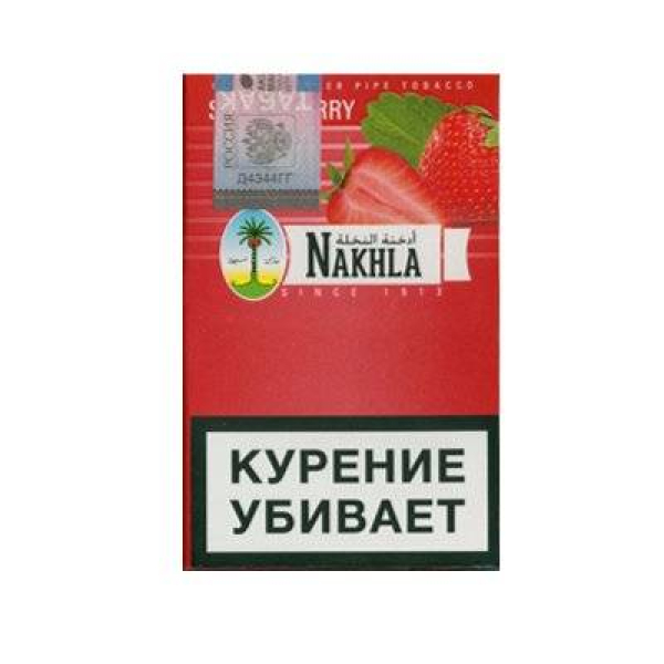 Кальянный табак Nakhla New Клубника 50 гр в Иркутске