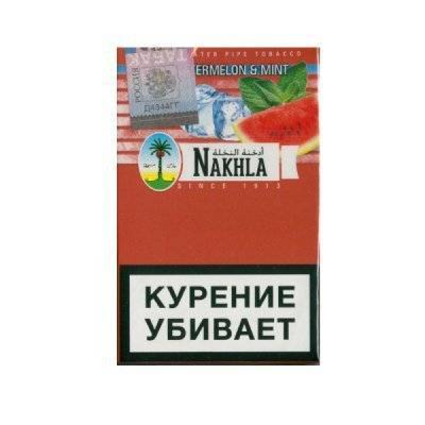Табак Nakhla New Арбуз с мятой 50 гр в Иркутске