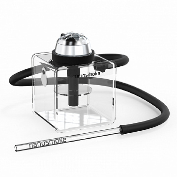 Кальян Nanosmoke box (прозрачный, 23 см) в Иркутске