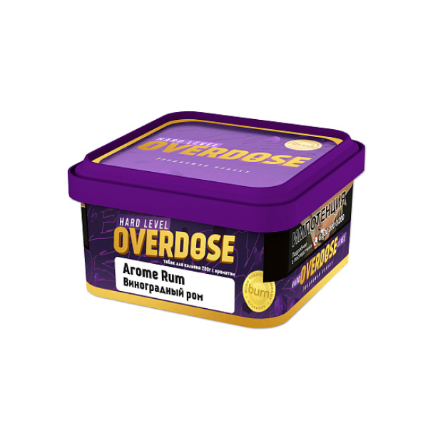 Табак OVERDOSE Aroma Rum 200 гр в Иркутске