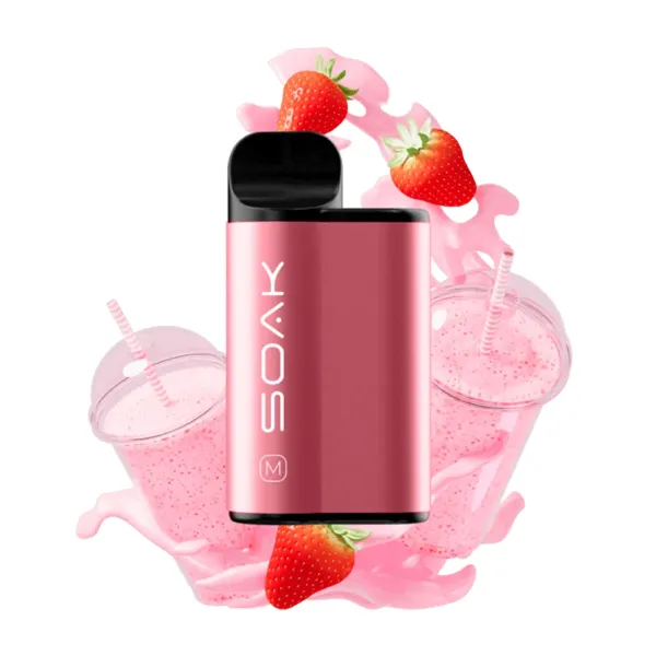 SOAK M Strawberry Cream dream (Клубничный милкшейк), 4000 тяг в Иркутске