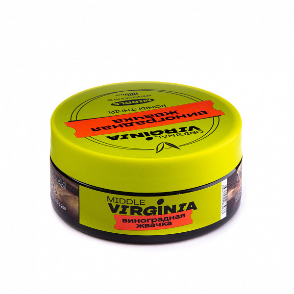Табак Original Virginia Middle Виноградная жвачка 100 гр в Иркутске