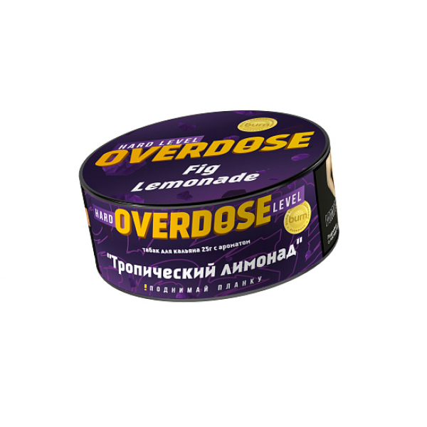 Табак OVERDOSE Fig Lemonade (тропический лимонад) 25 гр в Иркутске
