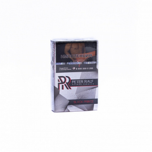 Табак Peter Ralf Black prince (Черный принц) 50 гр в Иркутске