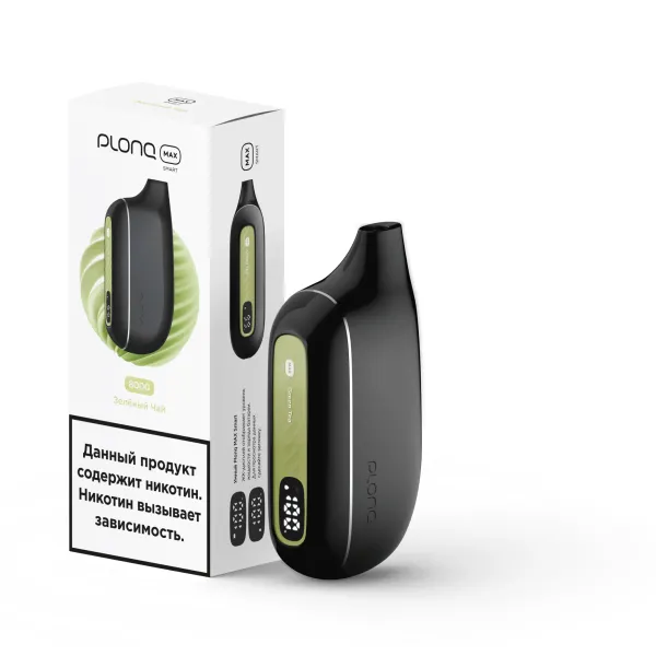 Plonq Max Smart Зеленый Чай (8000 Затяжек) 20 Мг в Иркутске