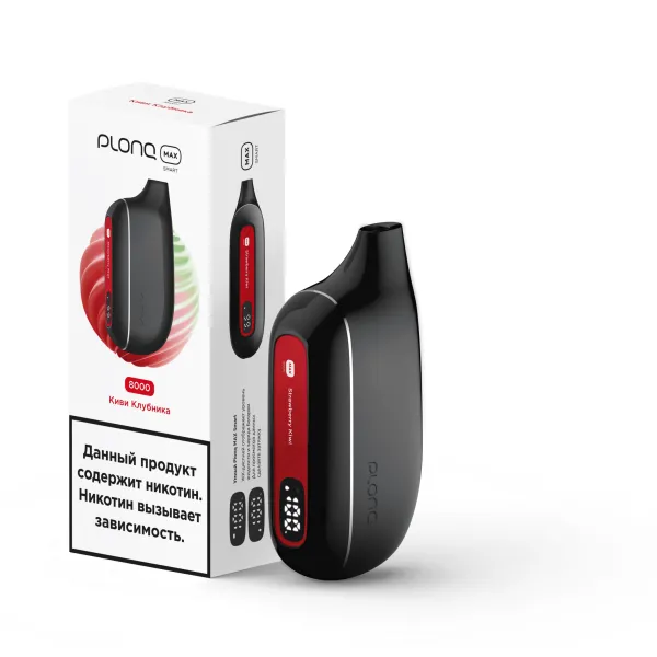 Plonq Max Smart Киви Клубника (8000 Затяжек) 20 Мг в Иркутске