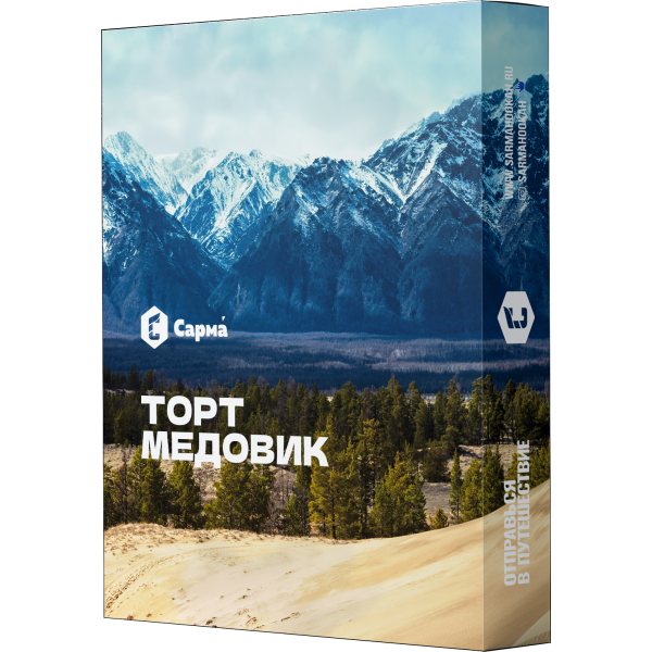 Табак Сарма Торт Медовик 25 гр в Иркутске