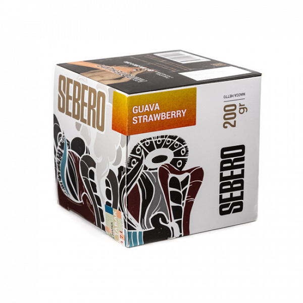 Табак SEBERO GUAVA STRAWBERRY 200 грамм в Иркутске