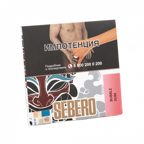 Табак SEBERO BUBBLE GUM 40 грамм в Иркутске