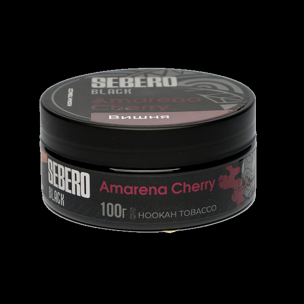 Табак SEBERO BLACK AMARENA CHERRY 100 гр в Иркутске