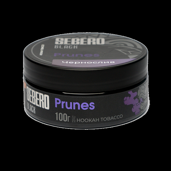 Табак SEBERO BLACK PRUNES 100 гр в Иркутске