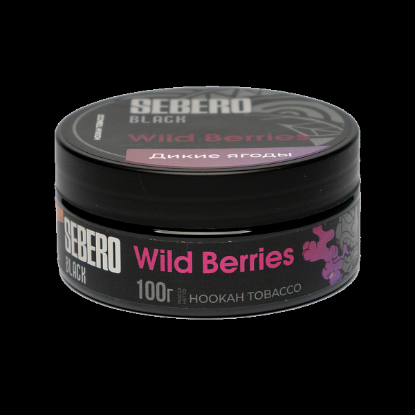 Табак SEBERO BLACK WILD BERRIES 100 гр в Иркутске
