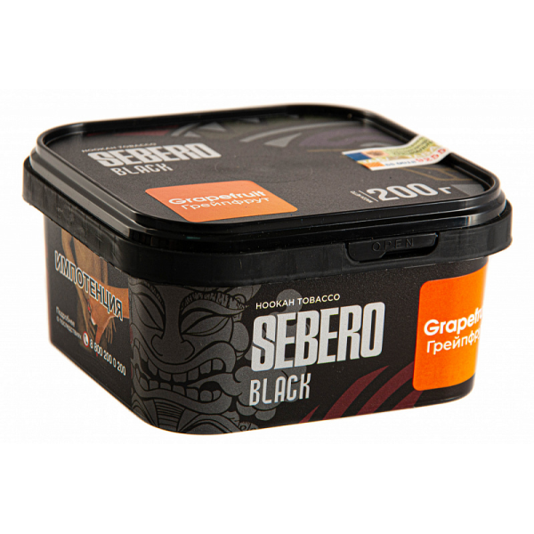 Табак SEBERO BLACK GRAPEFRUIT 200 гр в Иркутске