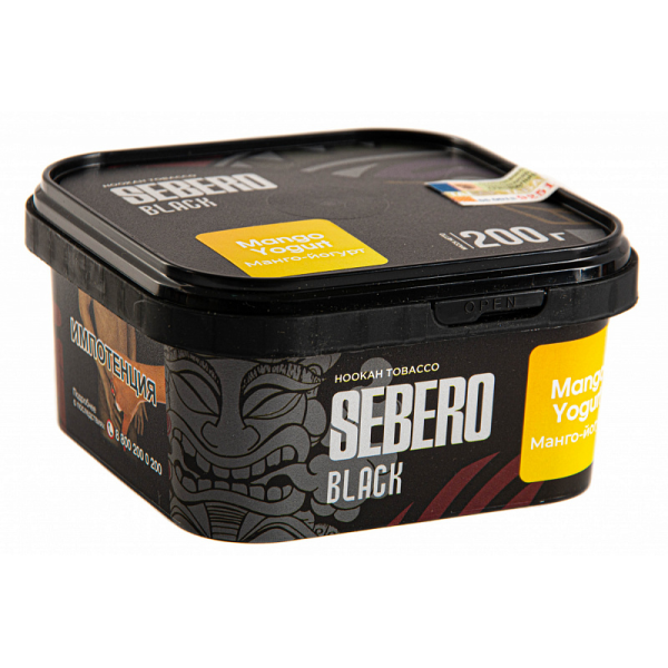 Табак SEBERO BLACK MANGO YOGURT 200 гр в Иркутске
