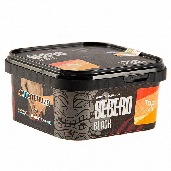 Табак SEBERO BLACK TOP 200 гр в Иркутске