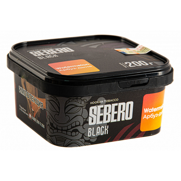 Табак SEBERO BLACK WATERMELON 200 гр в Иркутске