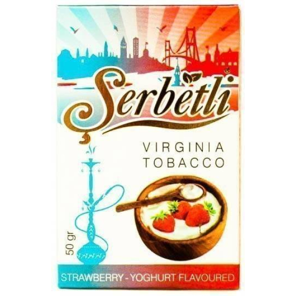 Табак Serbetli Strawberry Yoghurt 50 грамм в Иркутске