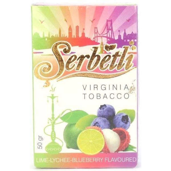 Табак Serbetli Lime Lychee Blueberry в Иркутске