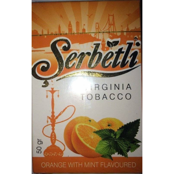 Табак Serbetli Апельсин с мятой 50 гр в Иркутске