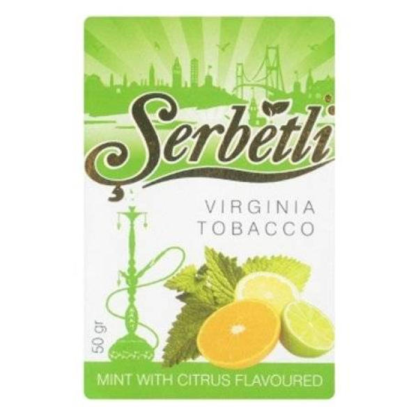 Табак Serbetli Цитрусы с мятой 50 гр в Иркутске