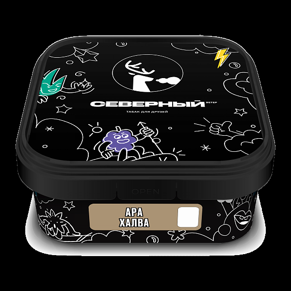 Табак СЕВЕРНЫЙ АРА ХАЛВА 250 гр в Иркутске
