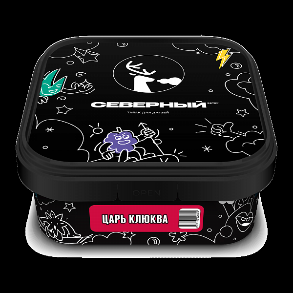 Табак СЕВЕРНЫЙ ЦАРЬ КЛЮКВА 250 гр в Иркутске