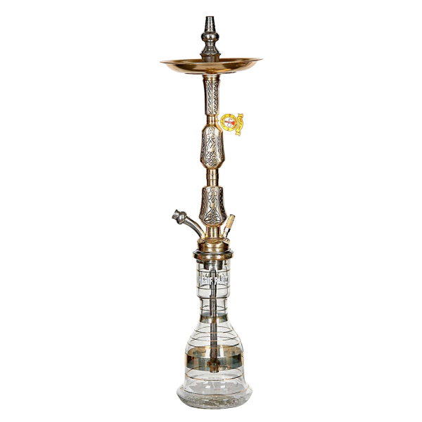 Кальян Sherif Fawzy Double Kamanja золотой в Иркутске