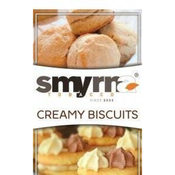 Табак Smyrna Creamy Biscuits 50 грамм в Иркутске