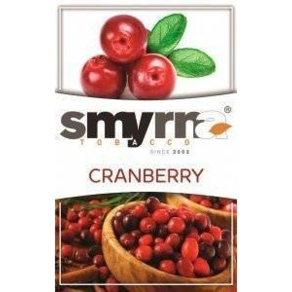 Табак Smyrna Клюква 50 грамм в Иркутске