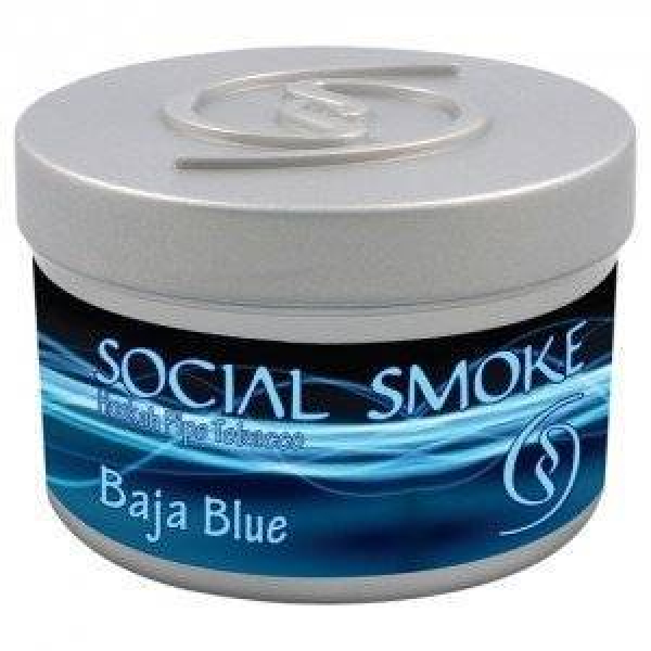 Табак Social Smoke Baja Blue 250 грамм в Иркутске