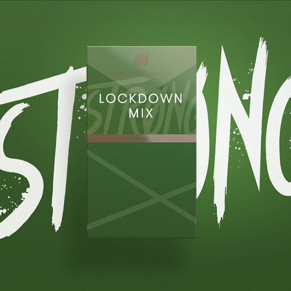 Табак Шпаковского Strong Lockdown mix (Алтайский чай) 40 гр в Иркутске