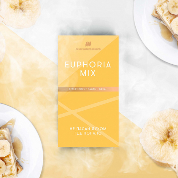 Табак Шпаковского Euphoria (Бельгийские Вафли Банан) 40 грамм в Иркутске