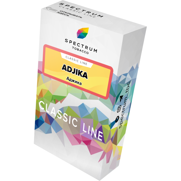 Табак Spectrum Classic adjika 40 грамм в Иркутске