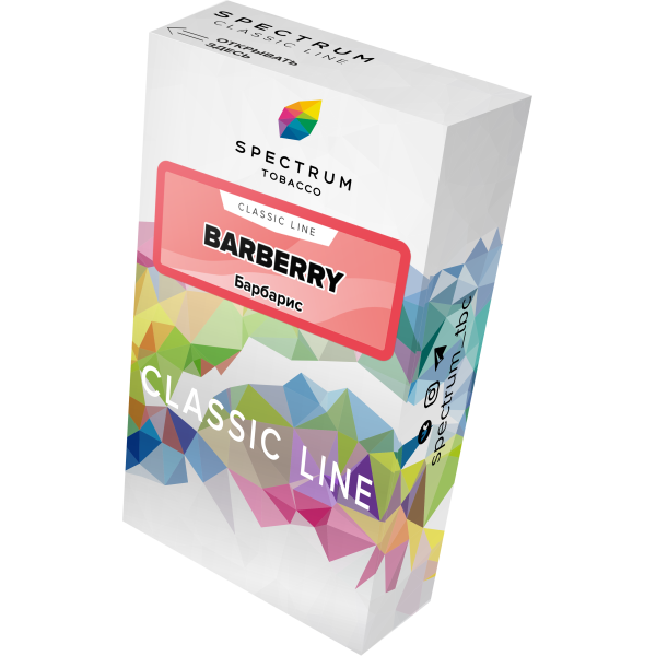 Табак Spectrum Classic barberry 40 грамм в Иркутске