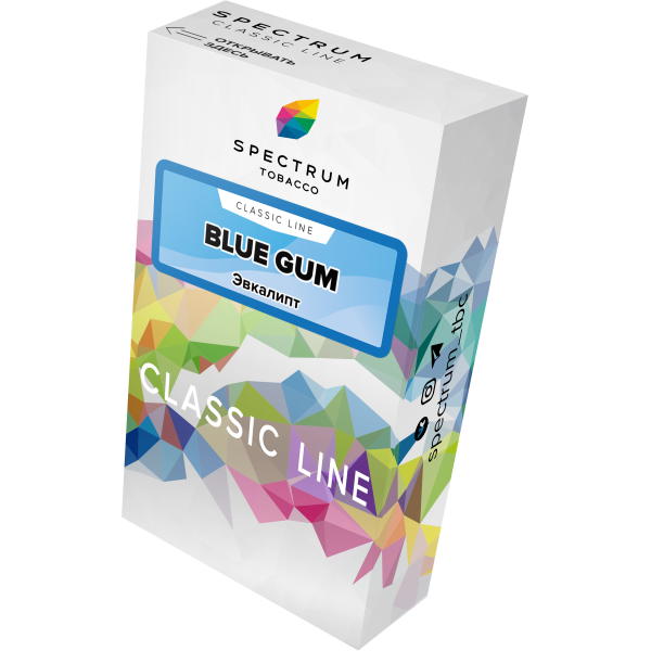 Табак Spectrum Classic blue gum 40 грамм в Иркутске