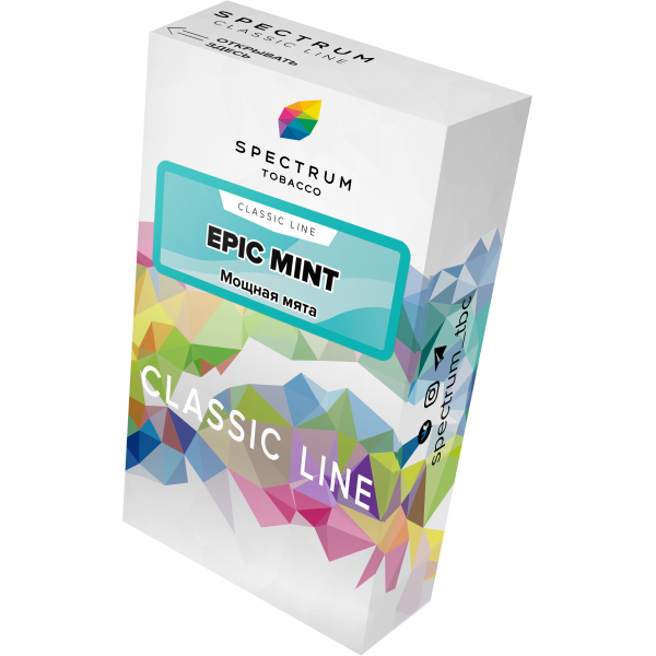 Табак Spectrum Classic epic mint 40 грамм в Иркутске