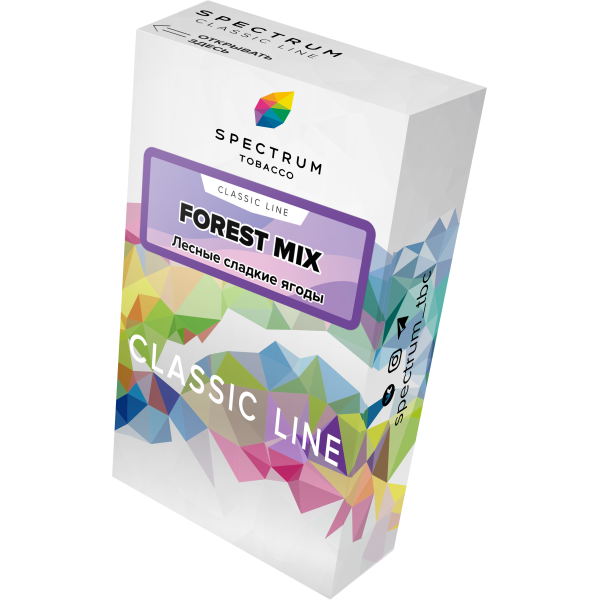 Табак Spectrum Classic forest mix 40 грамм в Иркутске
