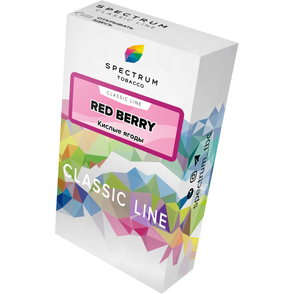Табак Spectrum Classic red berry 40 грамм в Иркутске