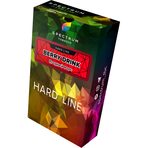 Табак Spectrum Hard berry drink 40 грамм в Иркутске