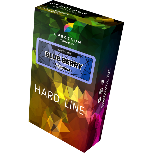 Табак Spectrum Hard blue berry 40 грамм в Иркутске