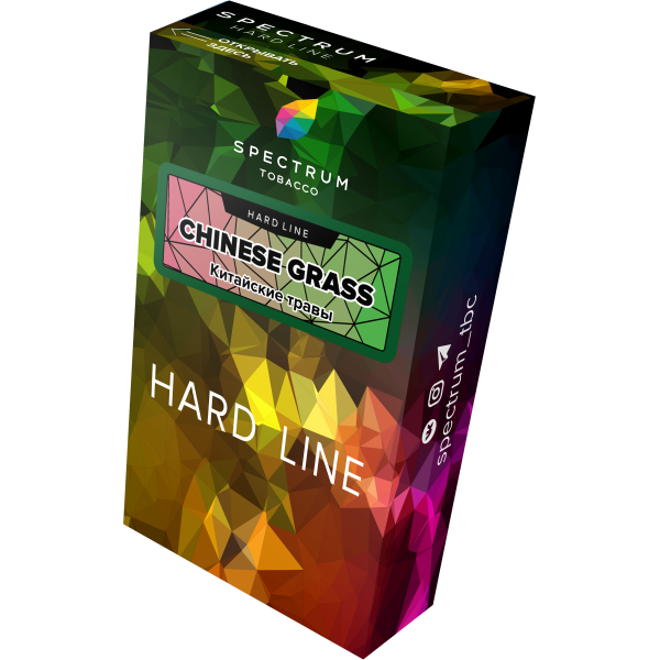 Табак Spectrum Hard chinese grass 40 грамм в Иркутске