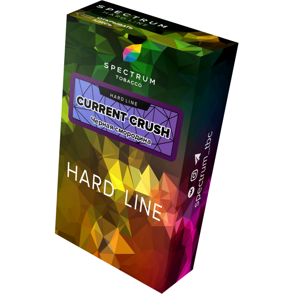 Табак Spectrum Hard current crush 40 грамм в Иркутске