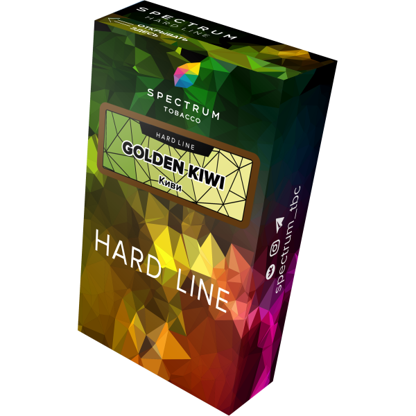 Табак Spectrum Hard golden kiwi 40 грамм в Иркутске
