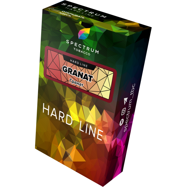 Табак Spectrum Hard granat 40 грамм в Иркутске