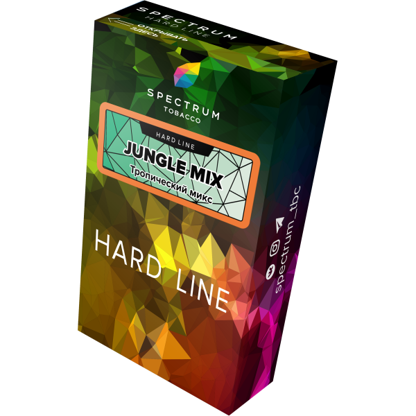 Табак Spectrum Hard jungle mix 40 грамм в Иркутске